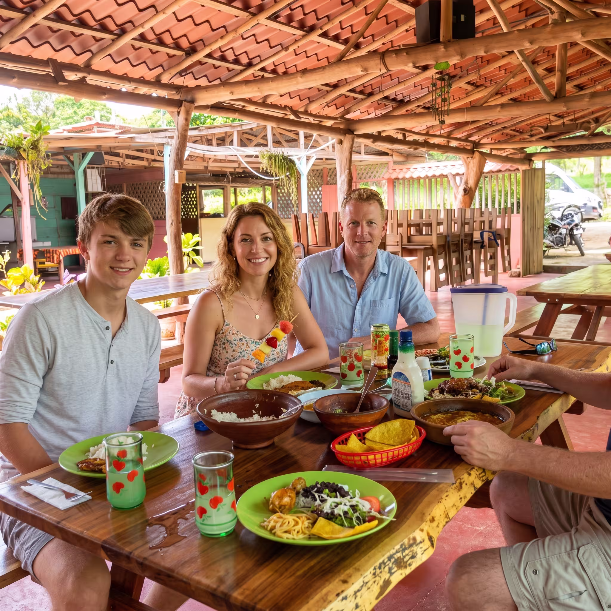 Authentic Costa Rican Traditional Lunch