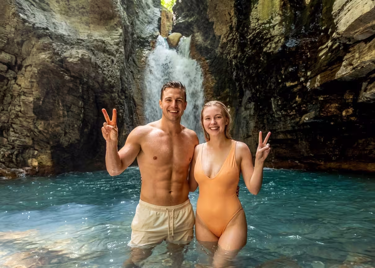 Leona Waterfall Couples