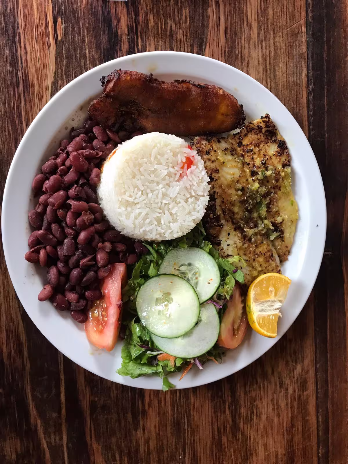 Authentic Costa Rican Casado Lunch Dining Experience