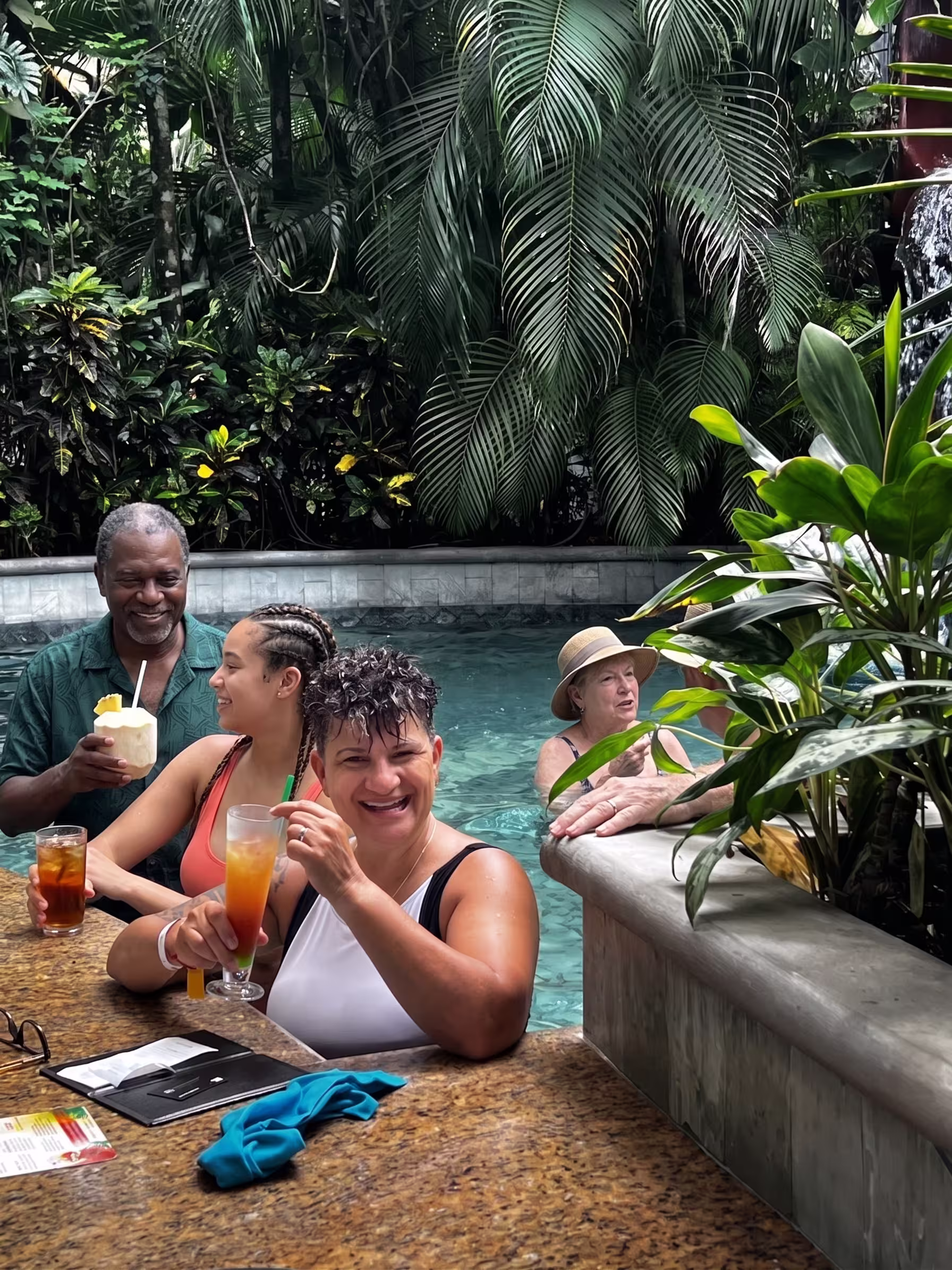 Baldi Hot Springs Resort gourmet lunch dining experience included in private tour