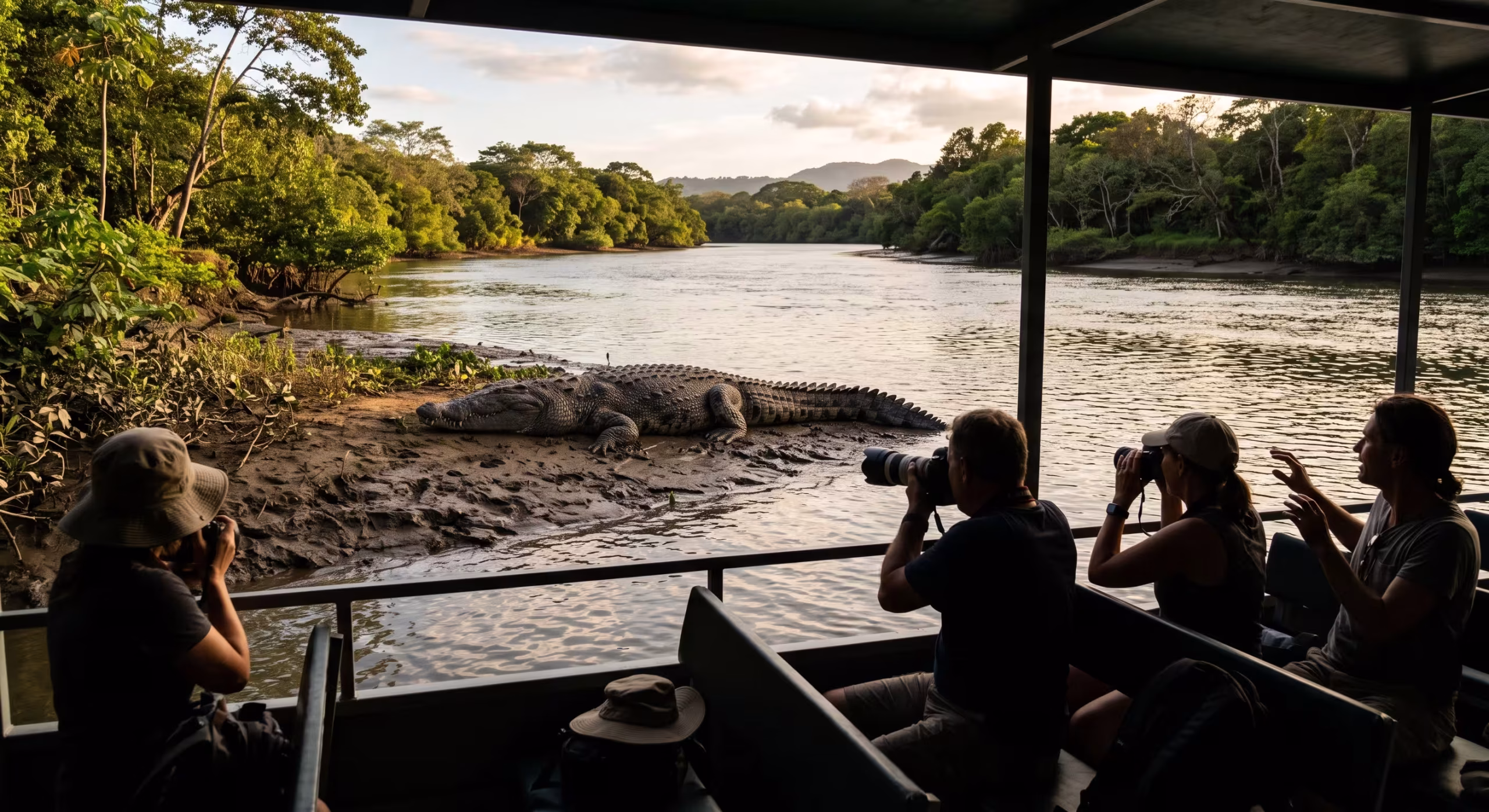 Tempisque River Crocodile Encounter